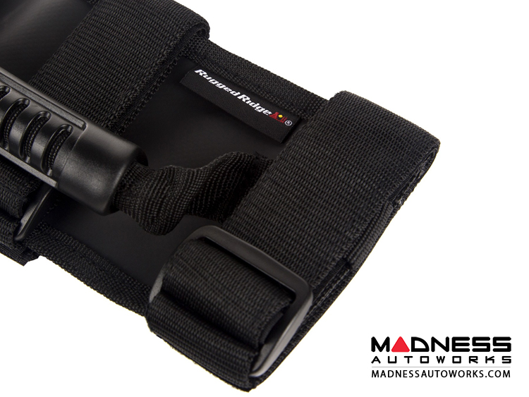 Jeep Wrangler JL Ultimate Grab Handle Kit Black MADNESS Autoworks